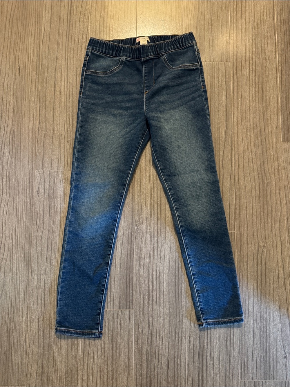 JCrew crewcut Dark Blue Denim Pull-on Jeggings